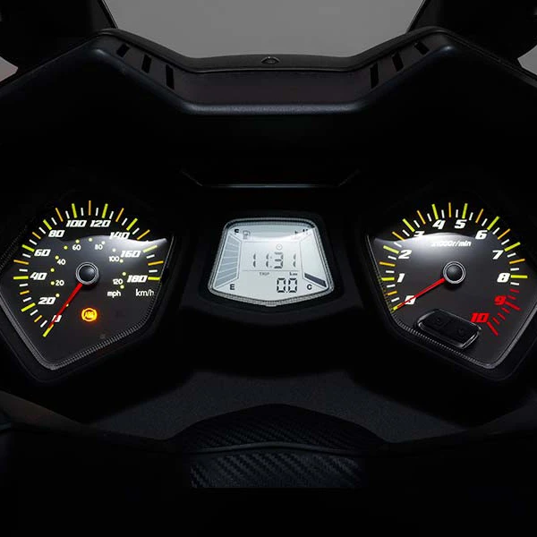 نمایشگر و سرعت‌سنج موتور سیکلت نیرو موتور سیسیل