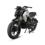 موتور سیکلت سیسیل مشکی و نقره‌ای
