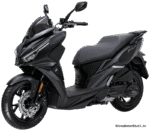 موتور سیکلت سیسیل مشکی با طراحی مدرن