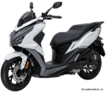 موتور سیکلت سفید نیرو موتور سیسیل