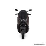 موتور سیکلت سیسیل مشکی با طراحی مدرن